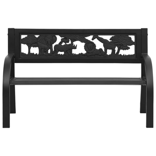 Children Garden Bench 86 Cm Steel