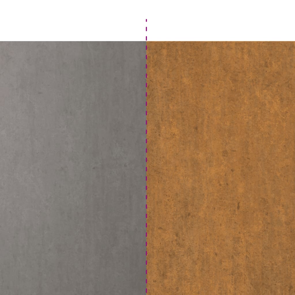Lawn Edgings 10 Pcs Flexible Corten Steel