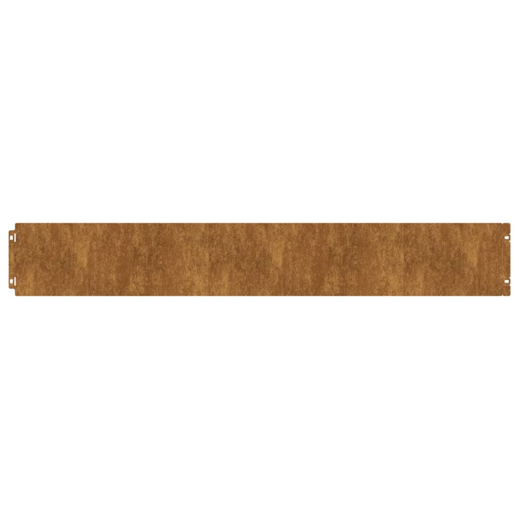 Lawn Edgings 50 Pcs Flexible Corten Steel
