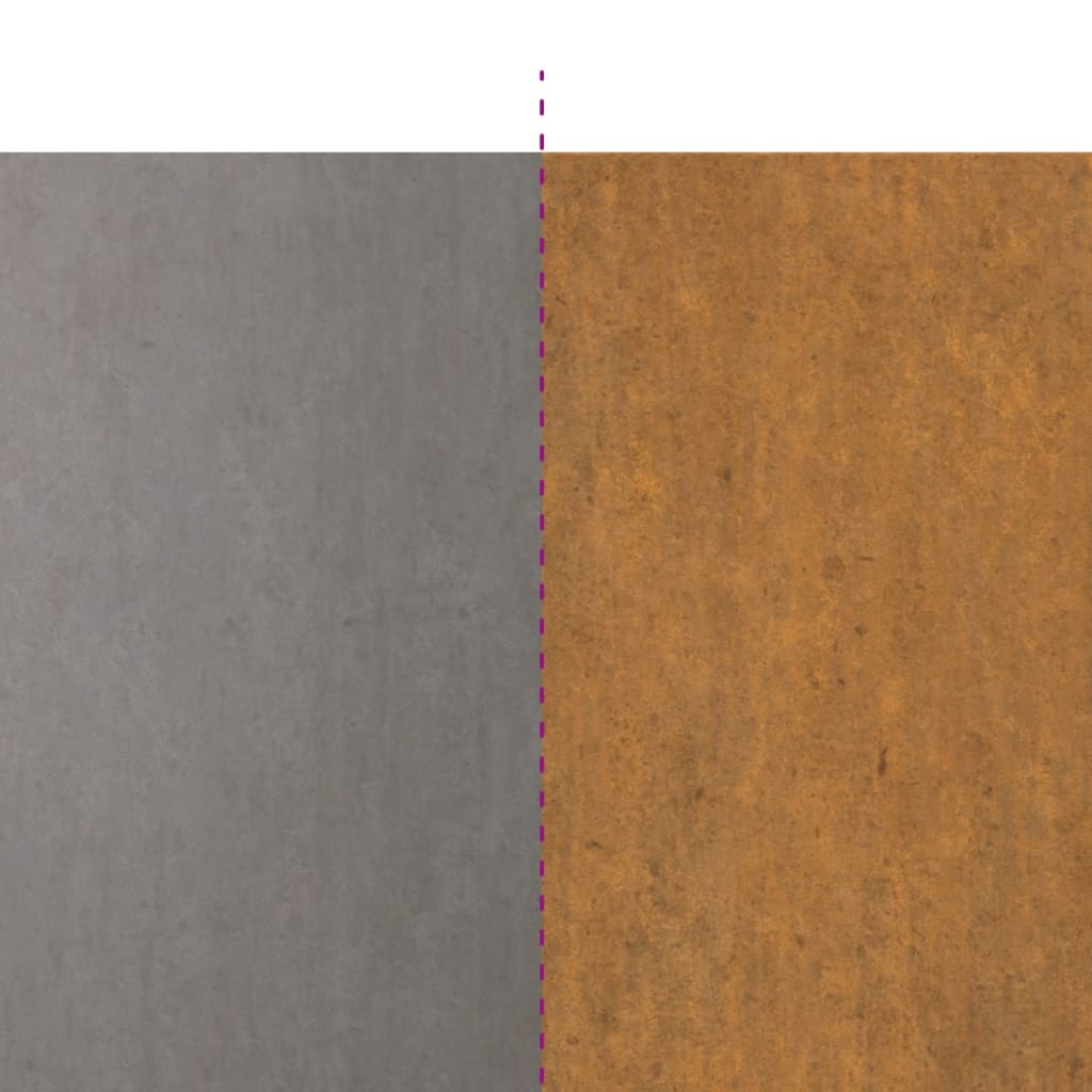 Lawn Edgings 50 Pcs Flexible Corten Steel