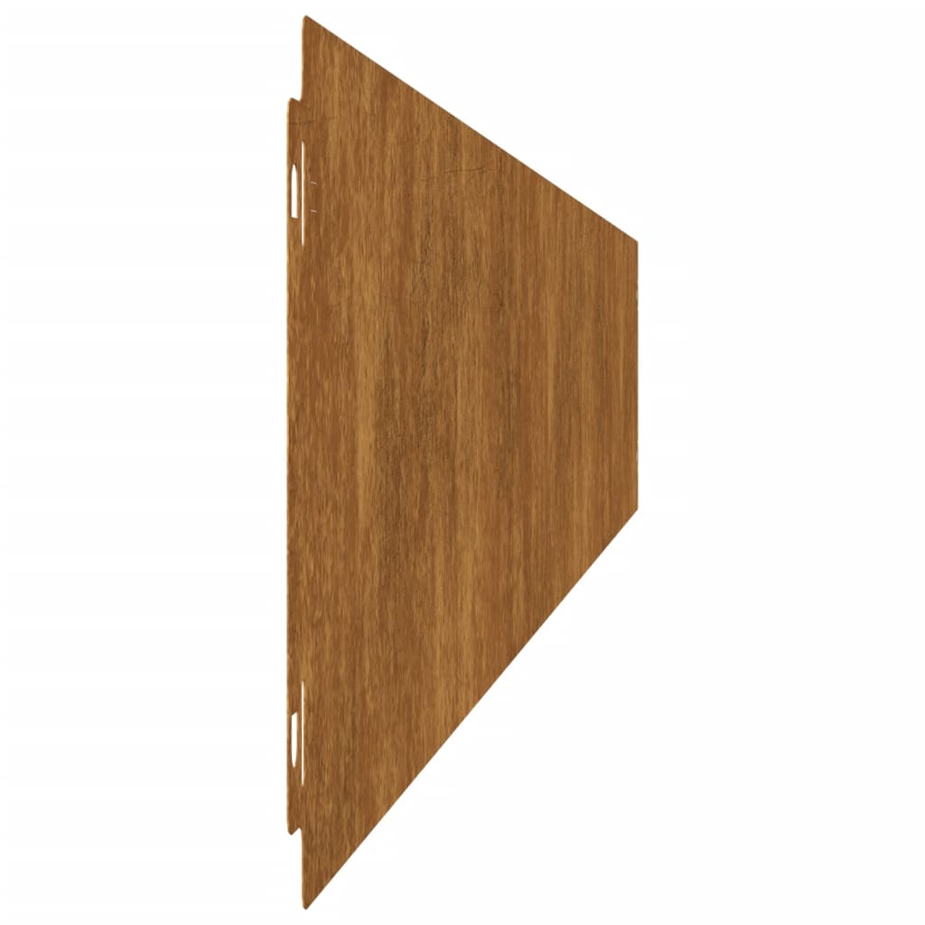 Lawn Edgings 50 Pcs Flexible Corten Steel