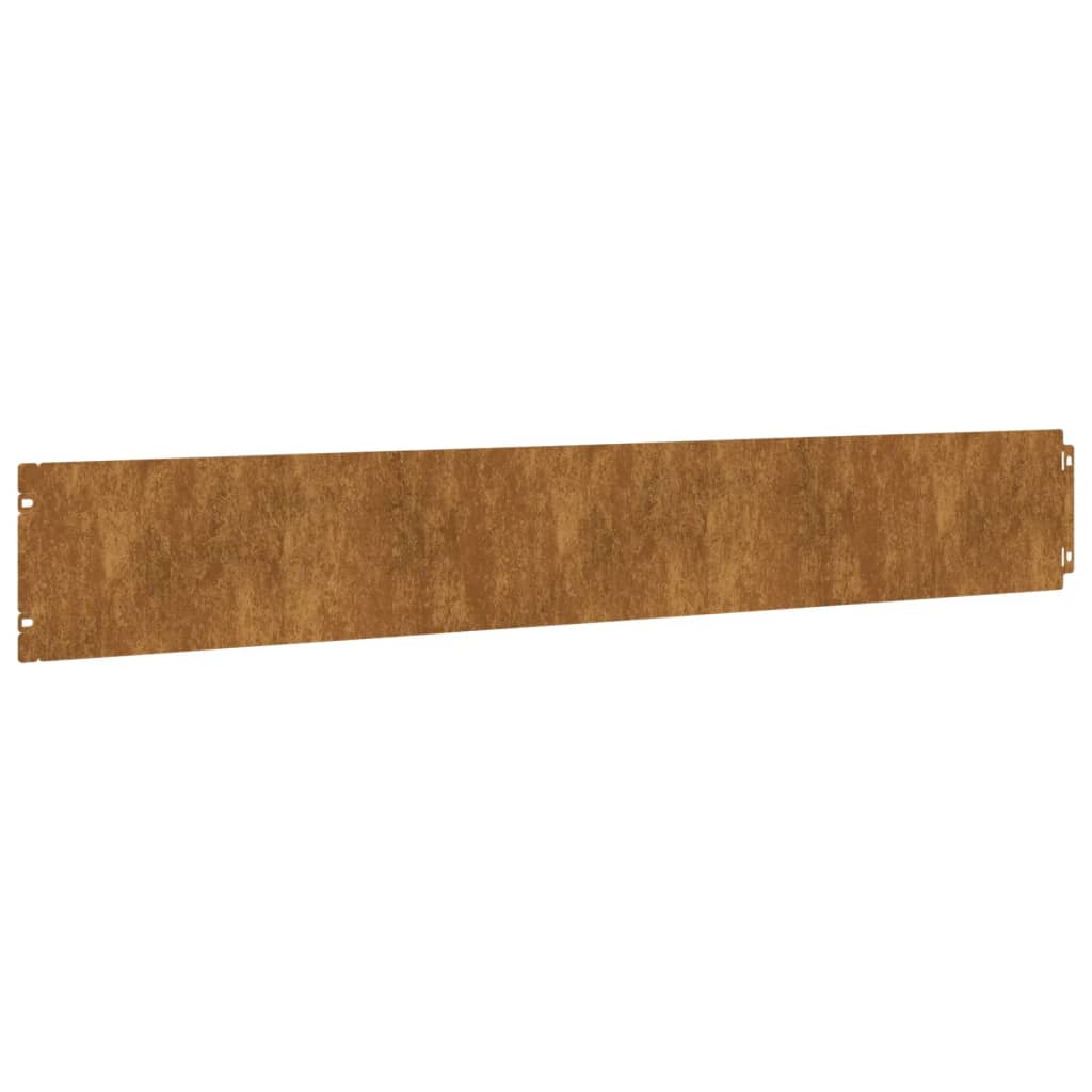 Lawn Edgings 50 Pcs Flexible Corten Steel