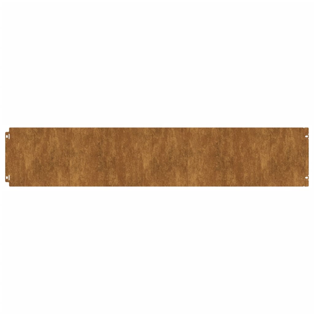 Lawn Edgings 10 Pcs Flexible Corten Steel