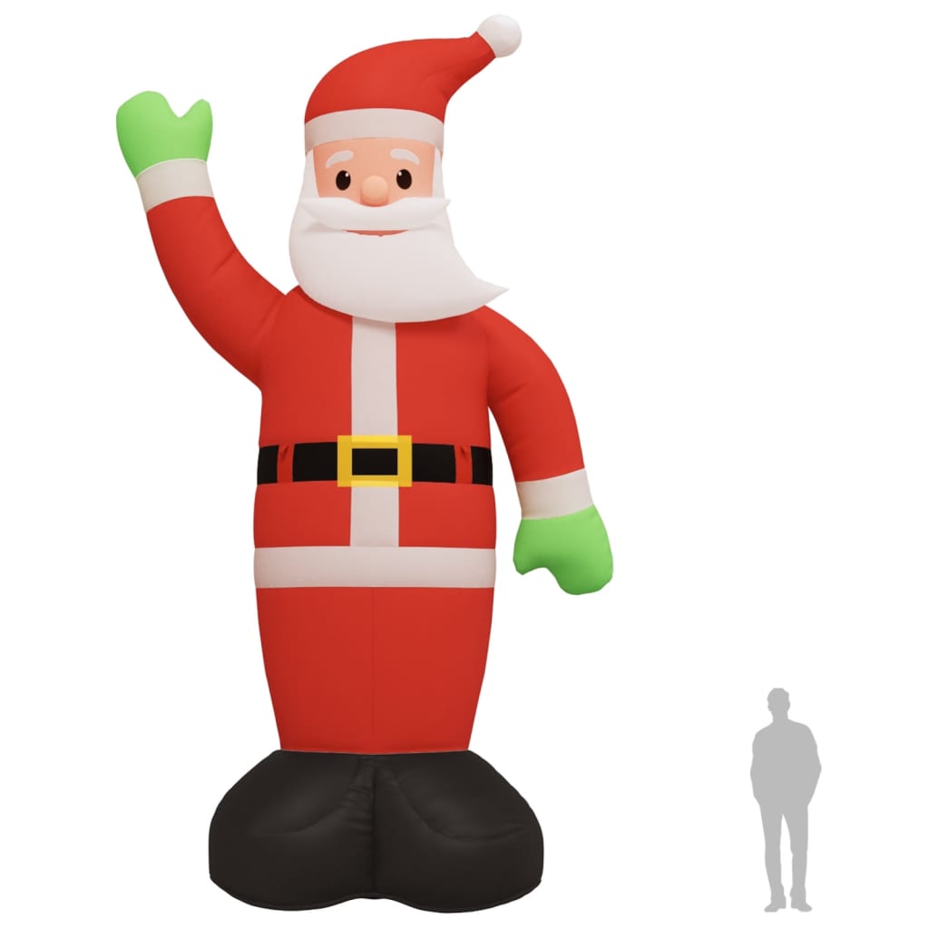Christmas Inflatable Santa Claus With Leds