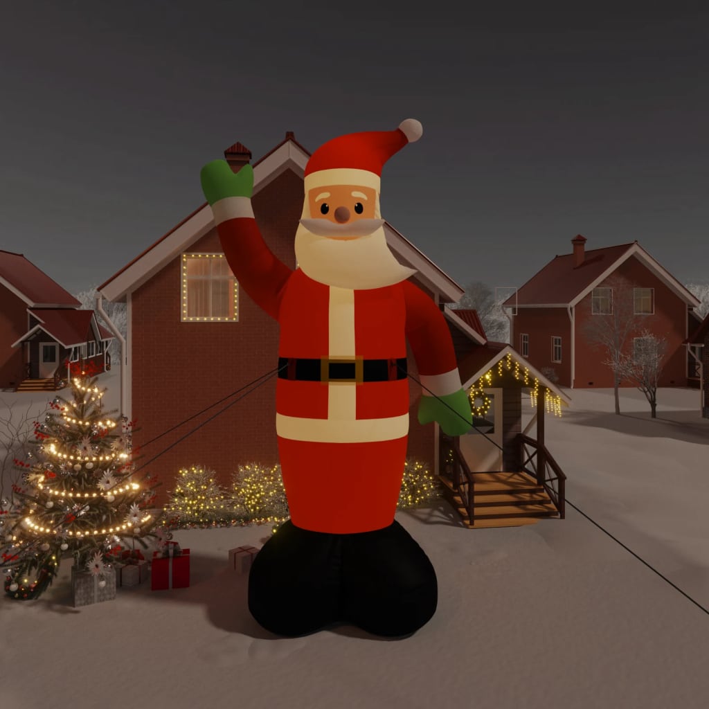 Christmas Inflatable Santa Claus With Leds