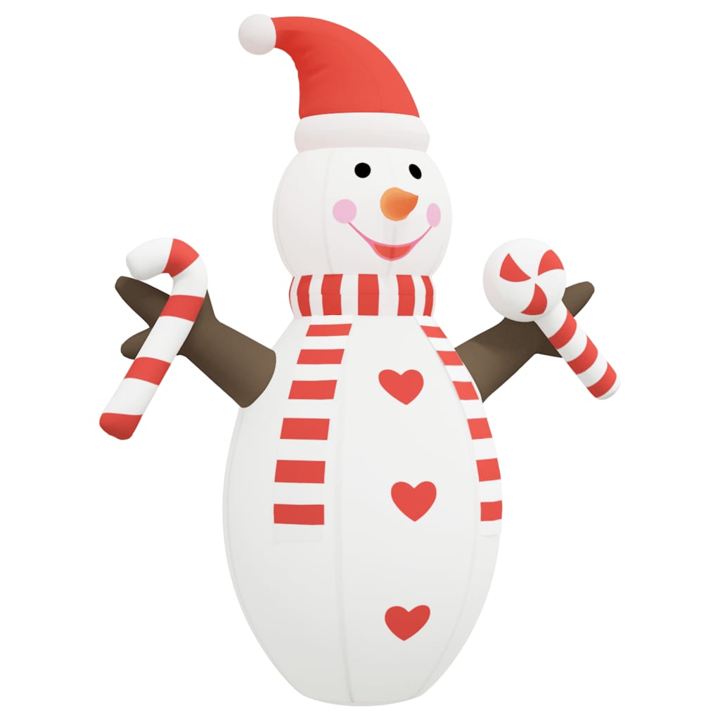 Christmas Inflatable Snowman With Leds