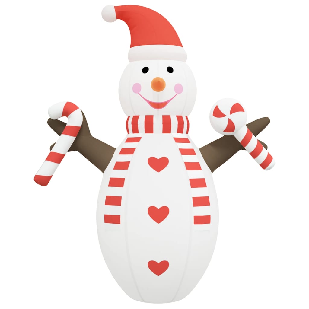 Christmas Inflatable Snowman With Leds