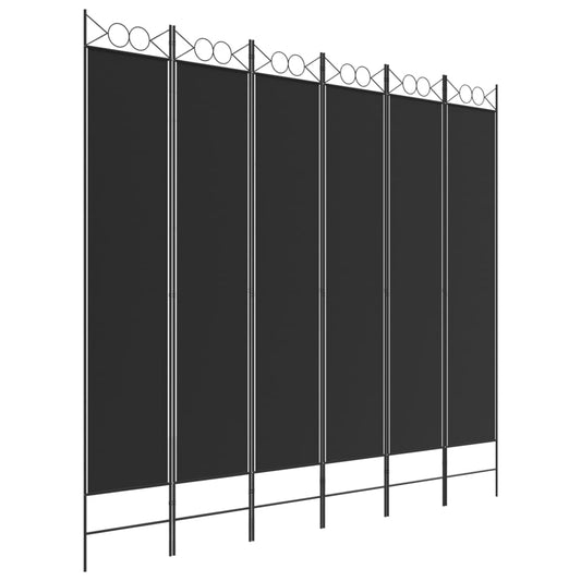 6-Panel Room Divider Fabric