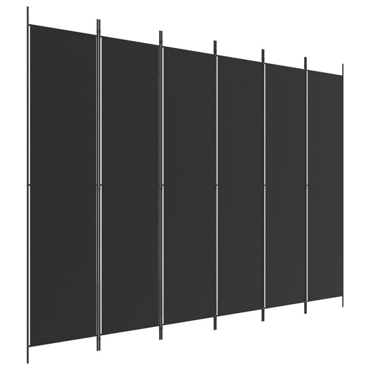 6-Panel Room Divider Fabric