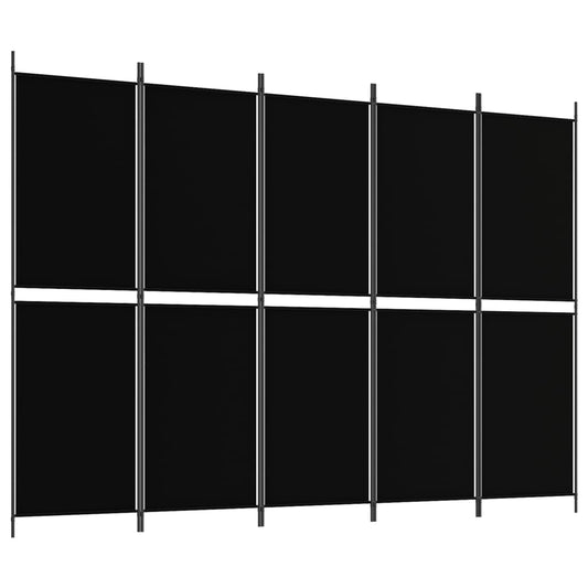 5-Panel Room Divider Fabric