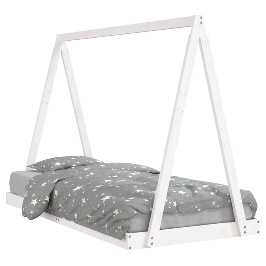 Kids Bed Frame Solid Wood Pine