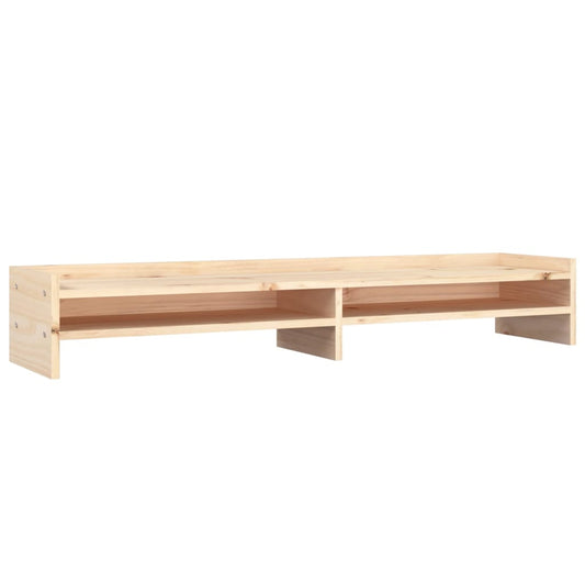 Monitor Stand Solid Wood Pine