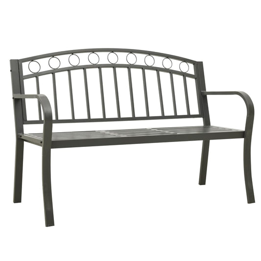 Garden Bench 120 Cm Steel