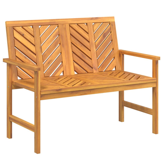 Garden Bench 109 Cm Solid Wood Acacia