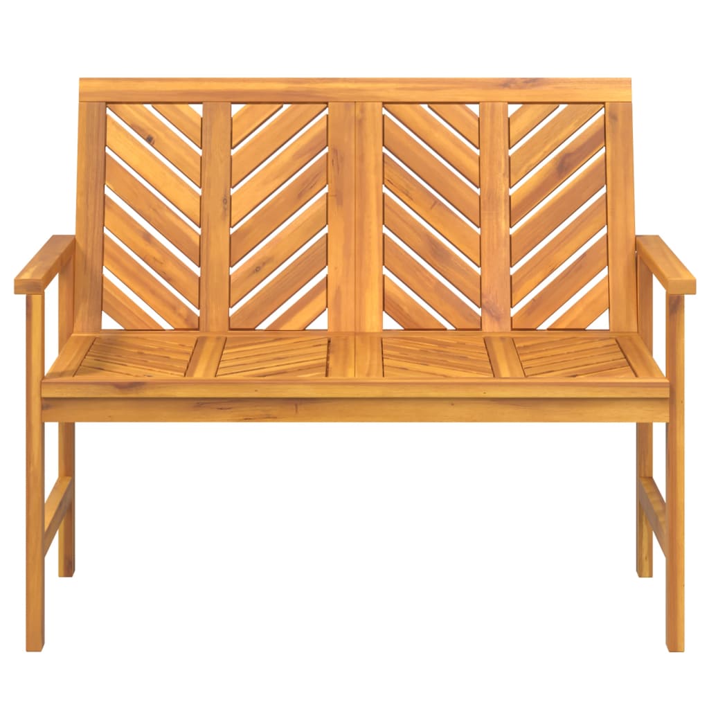 Garden Bench 109 Cm Solid Wood Acacia