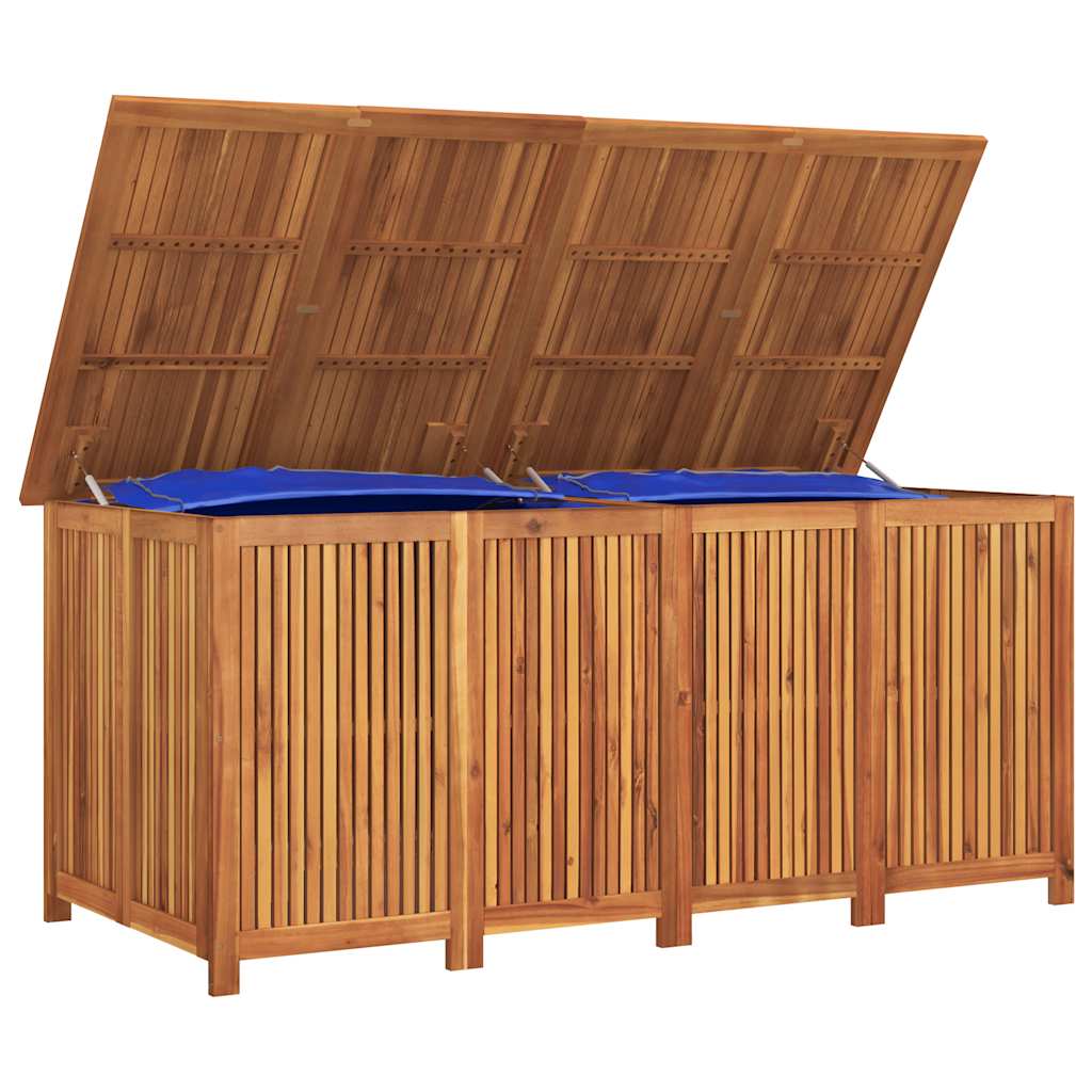 Garden Storage Box Solid Wood Acacia