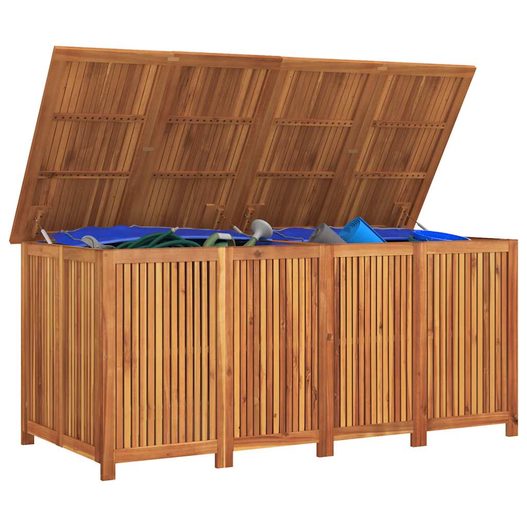 Garden Storage Box Solid Wood Acacia