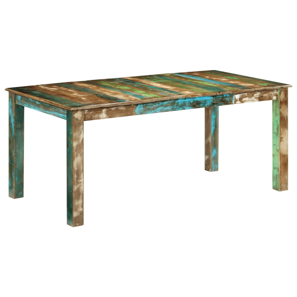 Dining Table 180X90X76 Cm Solid Wood Reclaimed