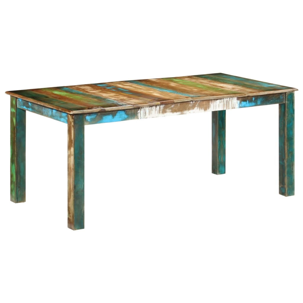 Dining Table 180X90X76 Cm Solid Wood Reclaimed