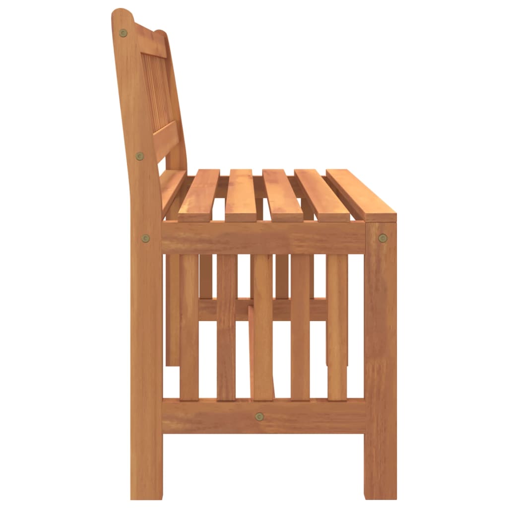 Garden Bench 110 Cm Solid Wood Eucalyptus