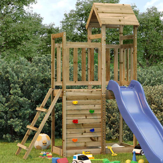 Outdoor Playset 52.5X110.5X214 Cm Impregnated Wood Pine