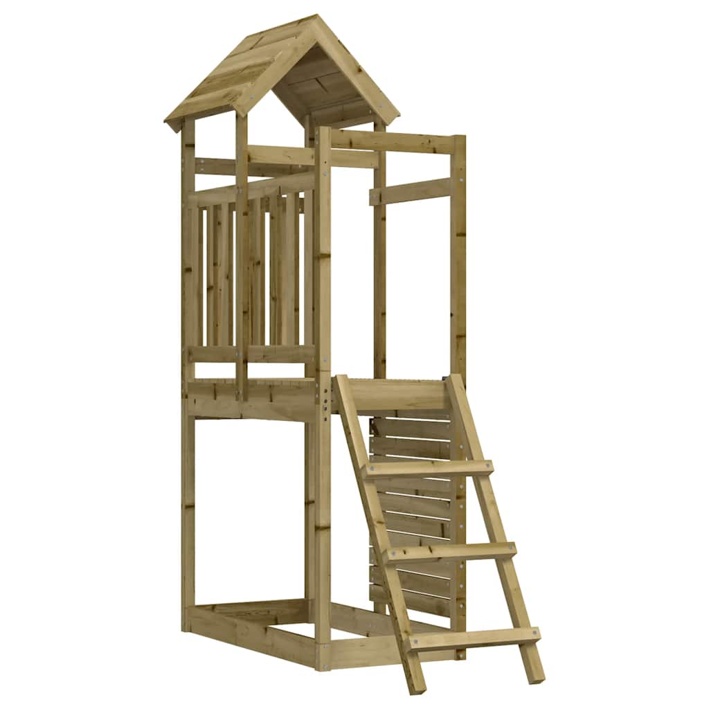 Outdoor Playset 52.5X110.5X214 Cm Impregnated Wood Pine