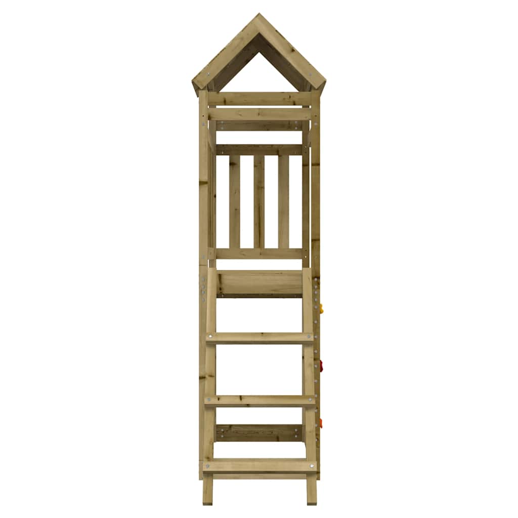 Outdoor Playset 52.5X110.5X214 Cm Impregnated Wood Pine