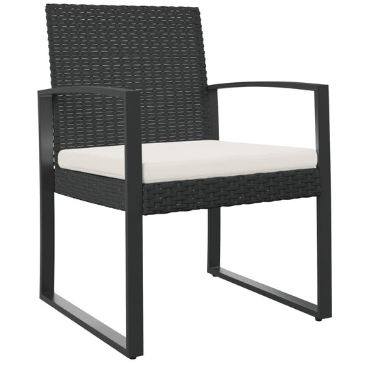 Garden Dining Chairs 2 Pcs Pp Rattan