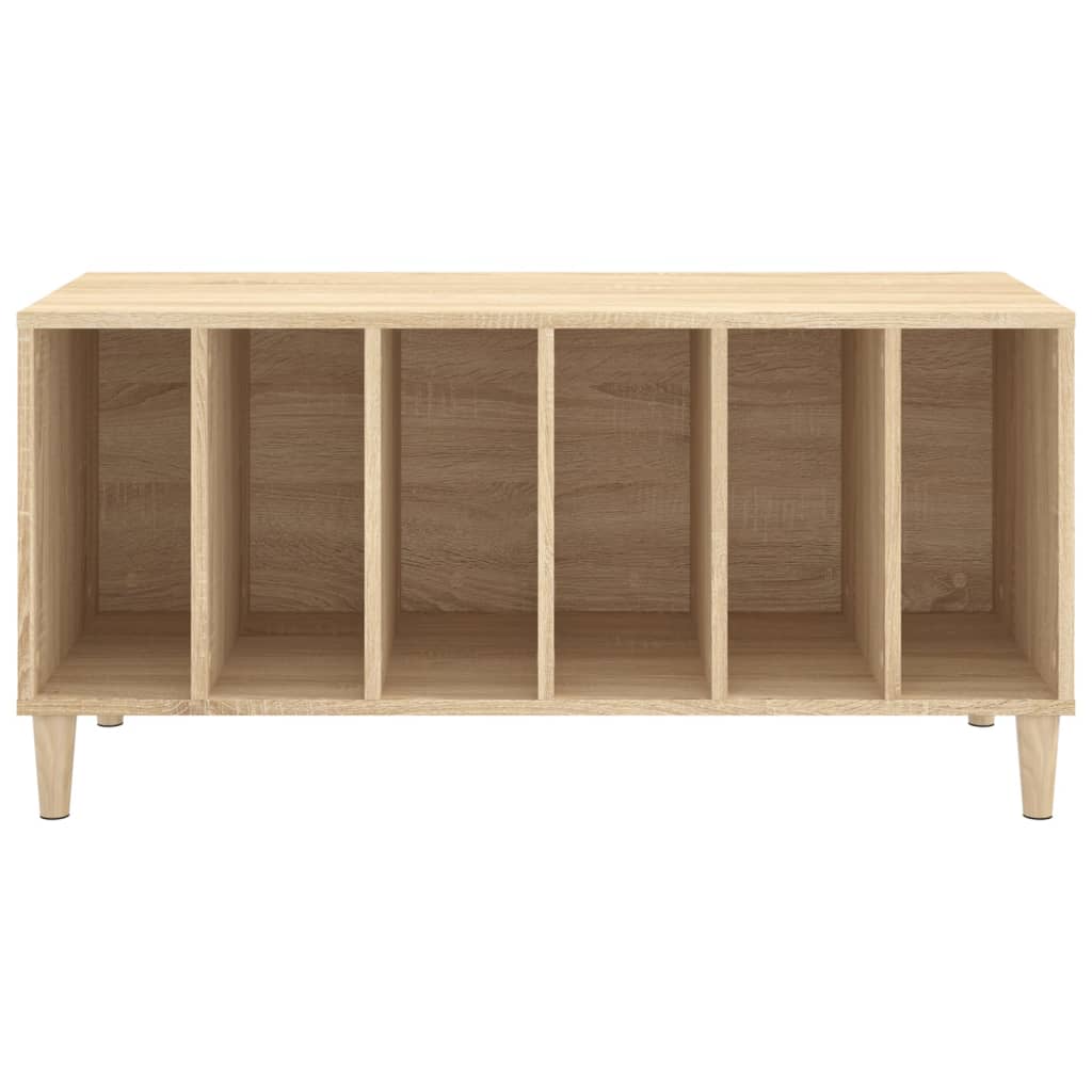 Record Cabinet Sonoma Oak 100X38X48 Cm Engineered Wood