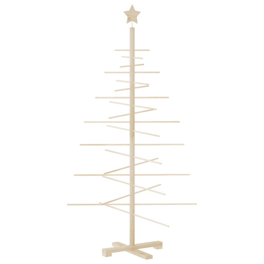 Wooden Christmas Tree For Decoration Solid Wood Pine