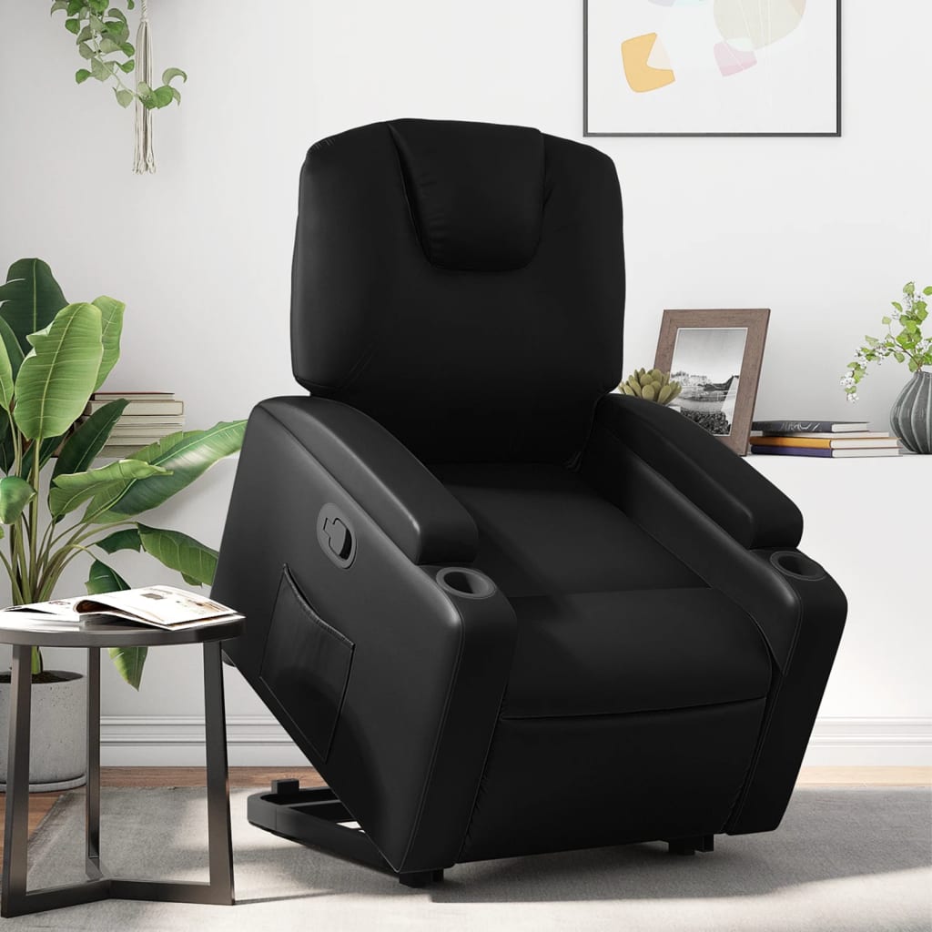 Stand Up Massage Recliner Chair Faux Leather