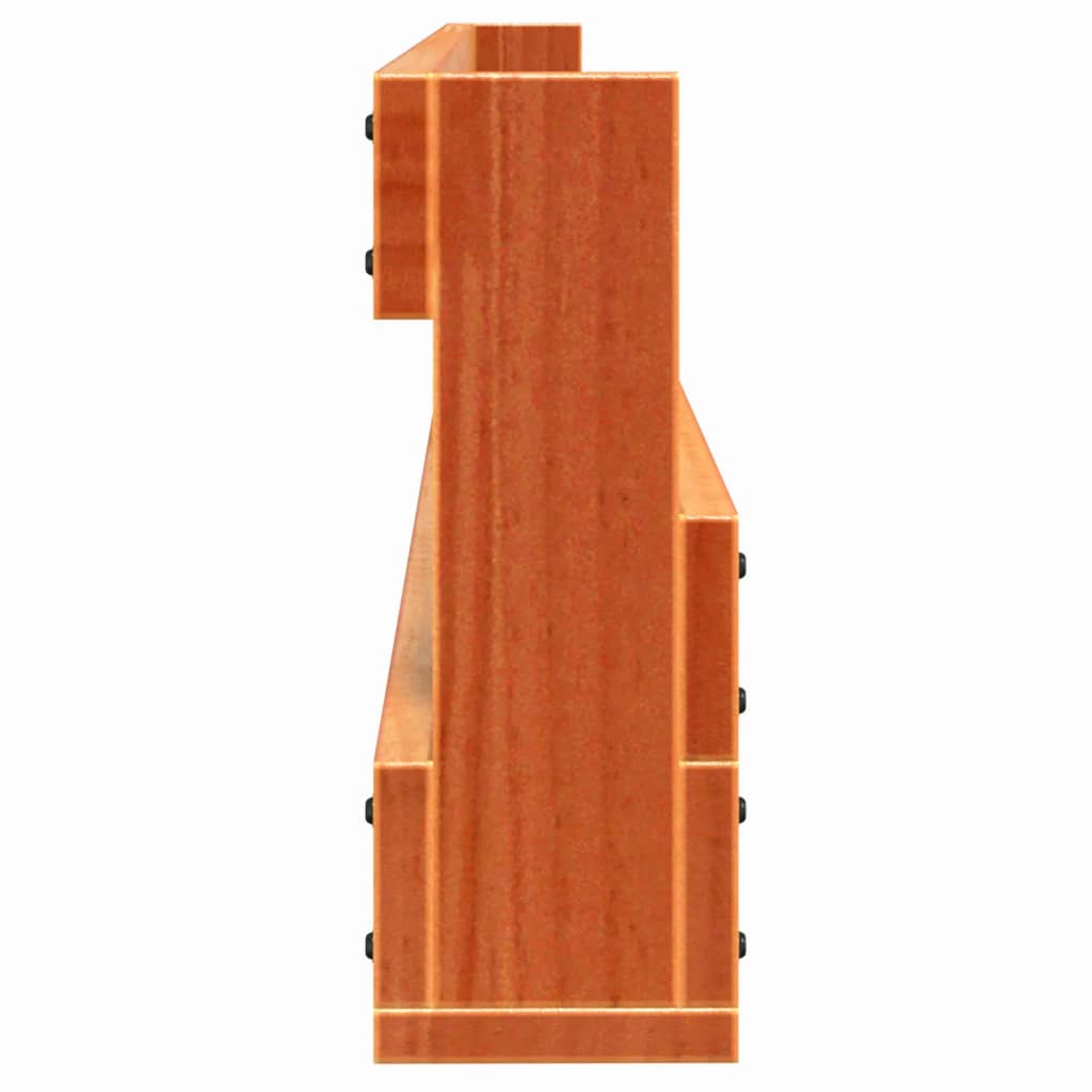 Wall-Mounted Shoe Racks 2 Pcs 59X8.5X23.5 Cm Solid Wood Pine