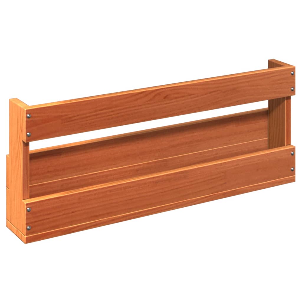 Wall-Mounted Shoe Racks 2 Pcs 59X8.5X23.5 Cm Solid Wood Pine