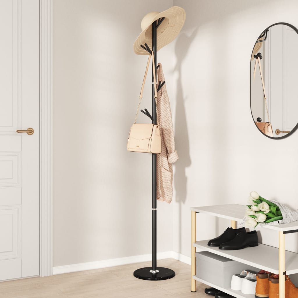 Coat Stand 175 Cm Powder-Coated Iron