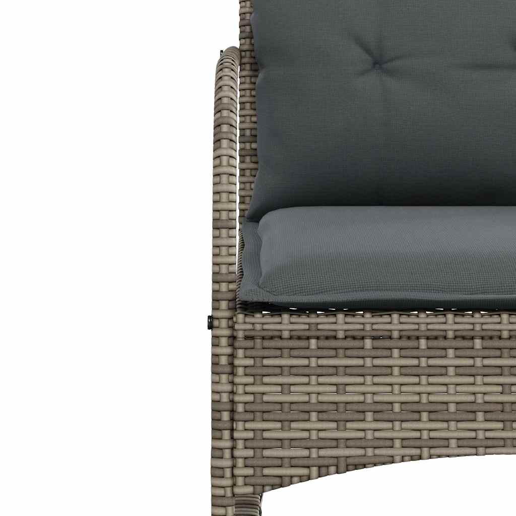 Garden Rocking Chair With Cushions Poly Rattan
