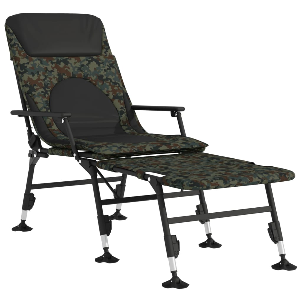 Fishing Bedchair With Adjustable Mud Legs Foldable