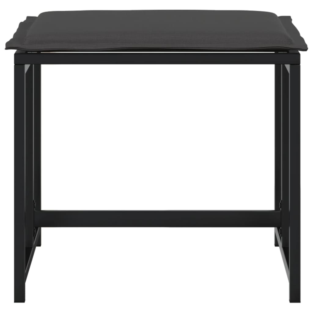 Garden Stools With Cushions 4 Pcs