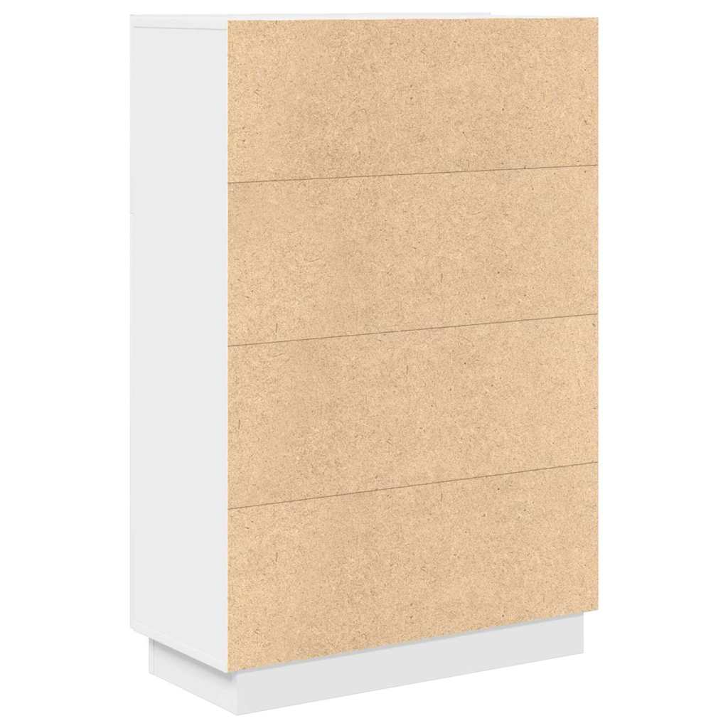 Desk With Shelf 71.5 X 31.5 X 106.5 Cm Engineered Wood