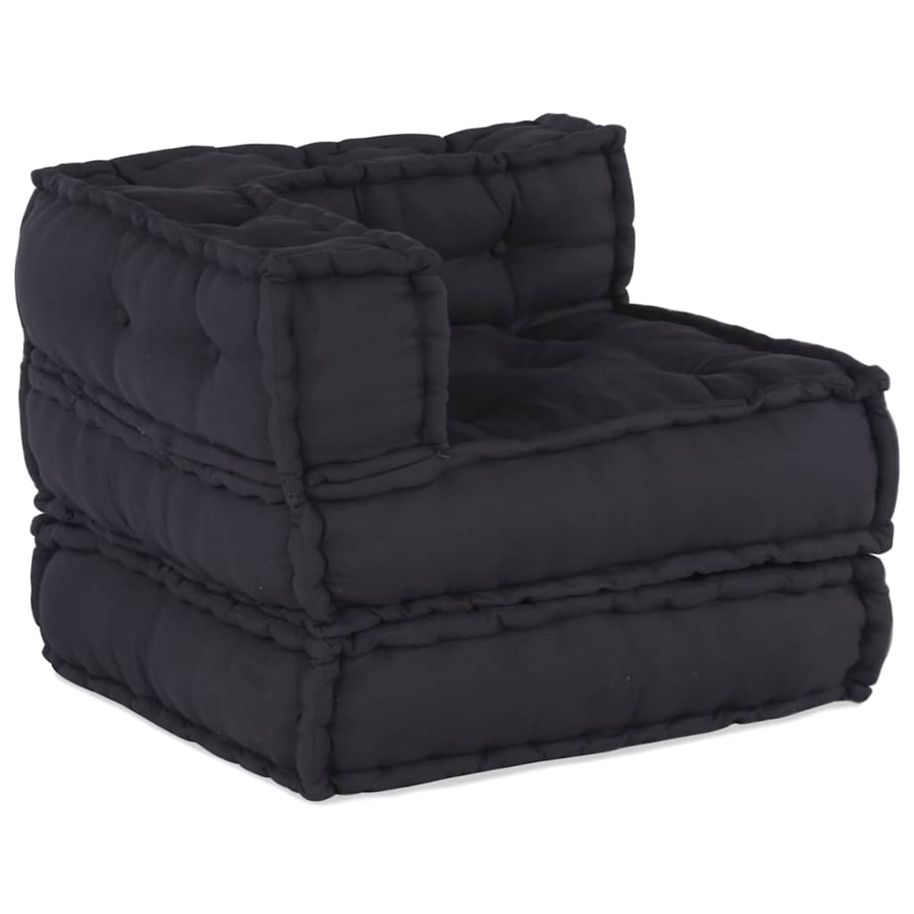 Modular Pouffe Anthracite 70X70X54 Fabric