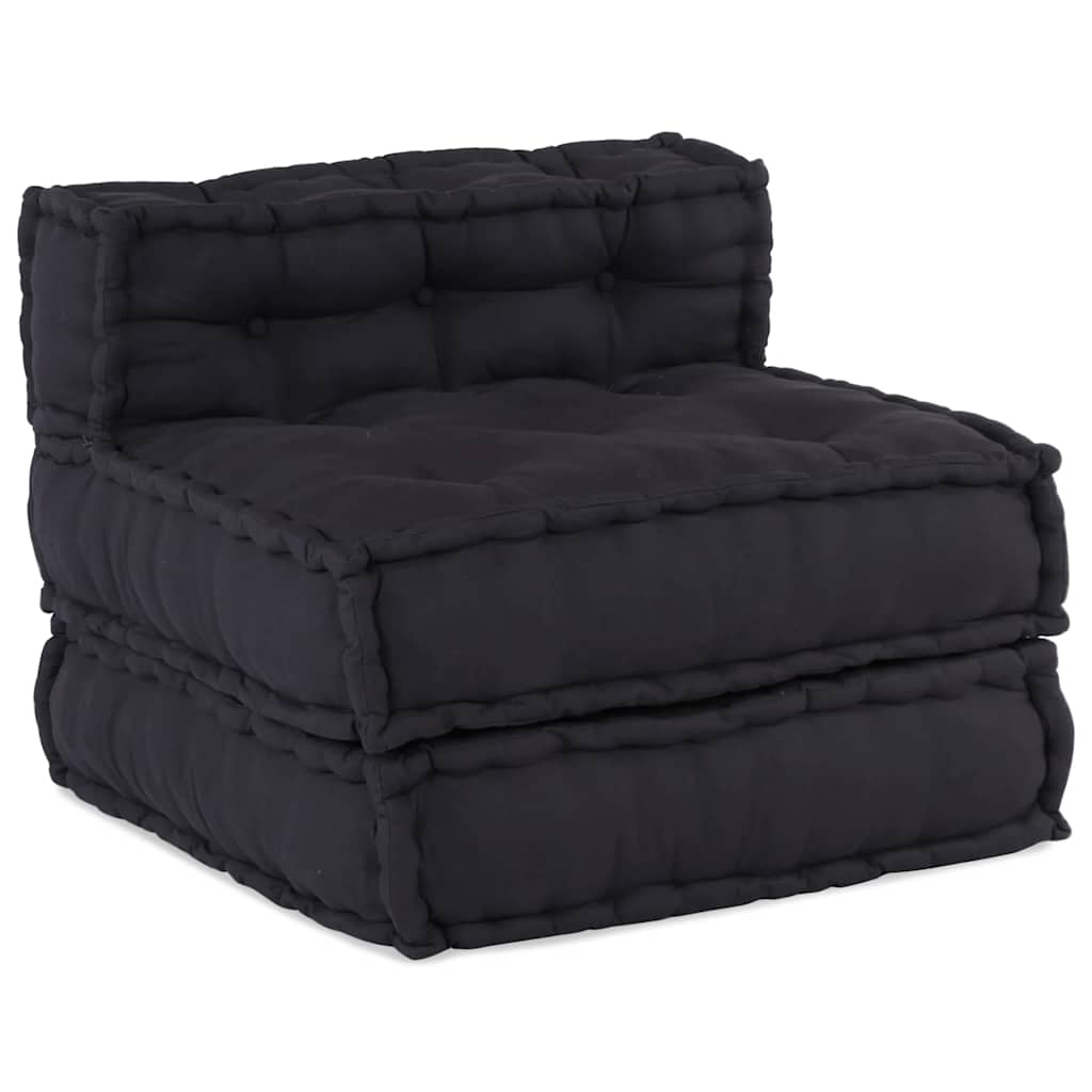 Modular Pouffe Anthracite 70X70X54 Fabric