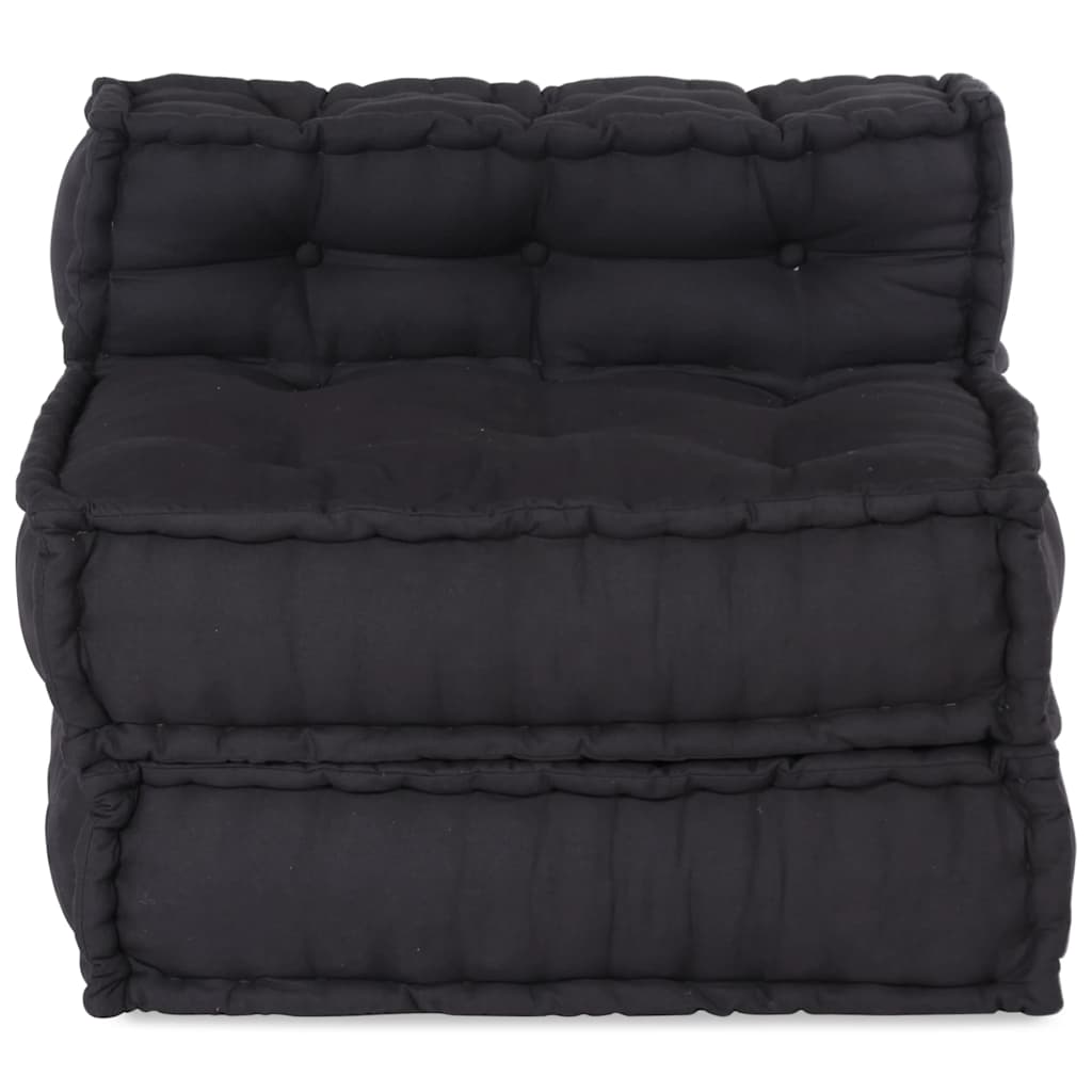 Modular Pouffe Anthracite 70X70X54 Fabric