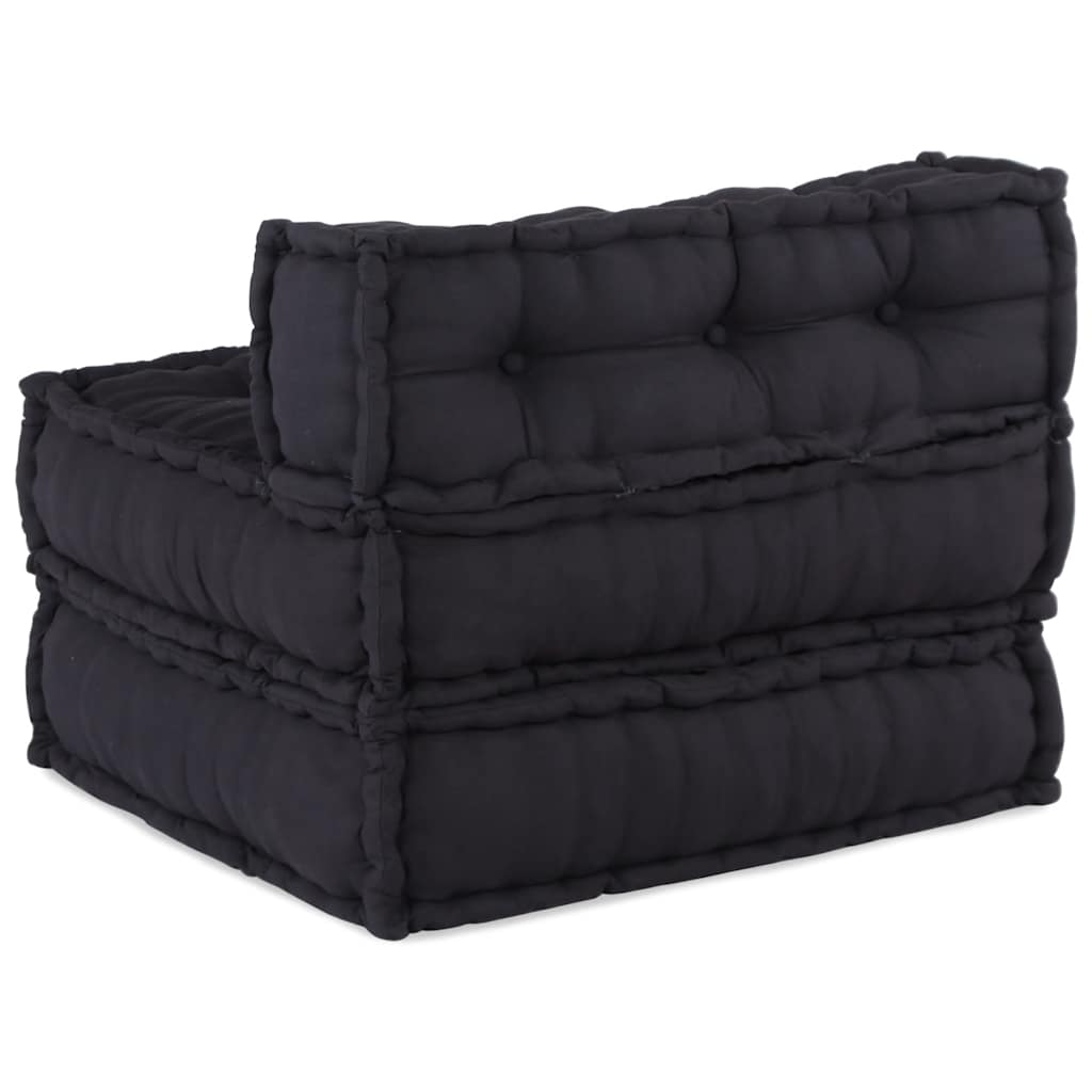 Modular Pouffe Anthracite 70X70X54 Fabric