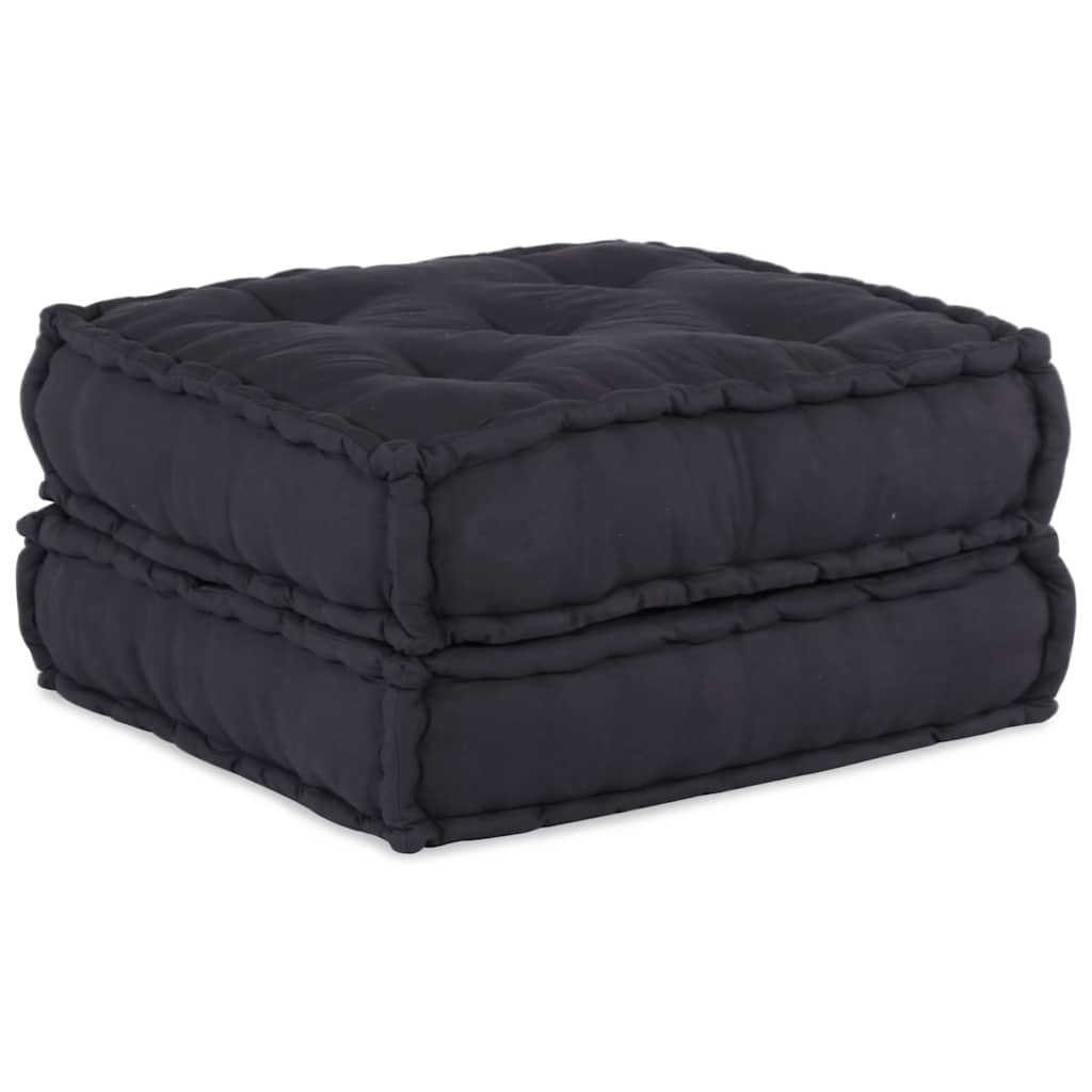 Modular Pouffe Anthracite 70X70X36 Fabric