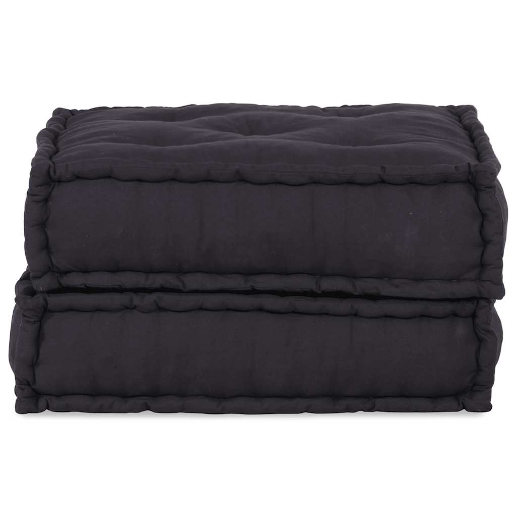 Modular Pouffe Anthracite 70X70X36 Fabric