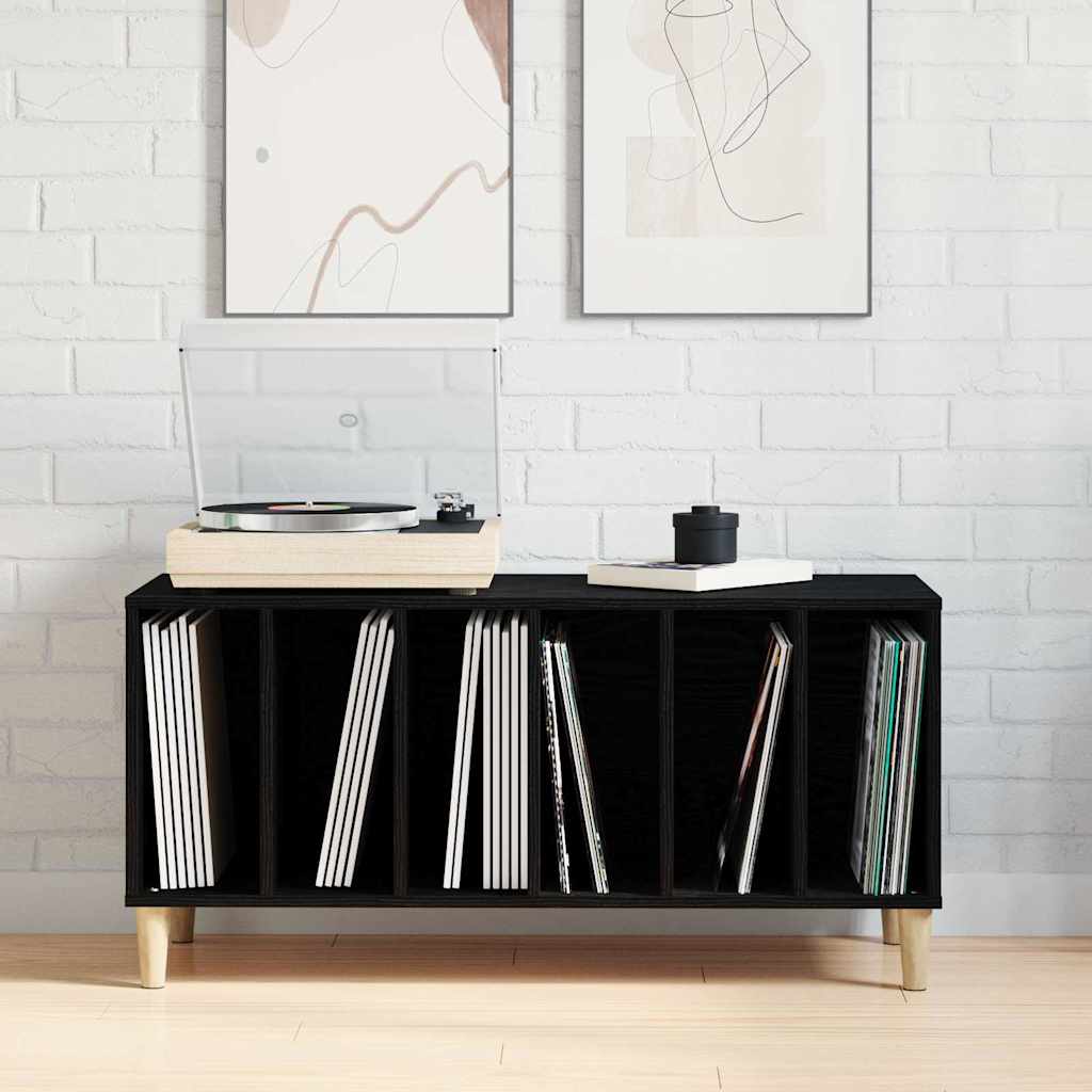 Record Cabinet 100 X 38 X 48 Cm Engineered Wood