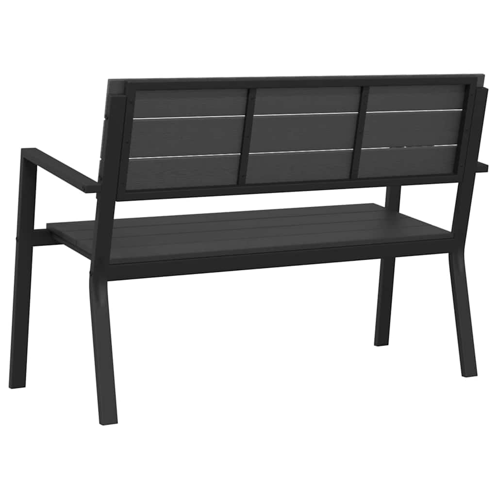 Garden Bench Anthracite 118 X 54 X 77Cm Steel