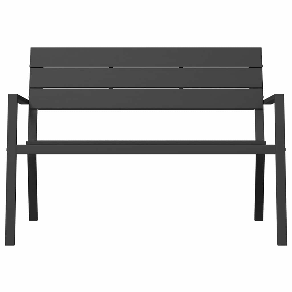Garden Bench Anthracite 118 X 54 X 77Cm Steel