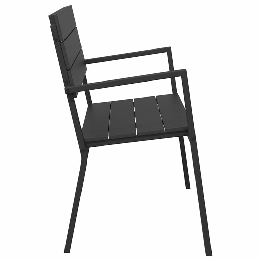 Garden Bench Anthracite 118 X 54 X 77Cm Steel