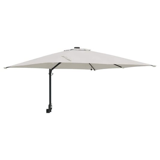 Garden Parasol 248.5 X 247.5 X 160 Cm Fabric