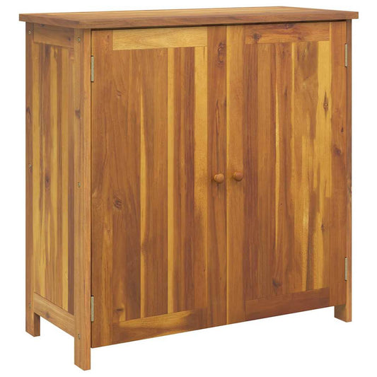 Garden Cabinet Other Brown Solid Acacia Wood